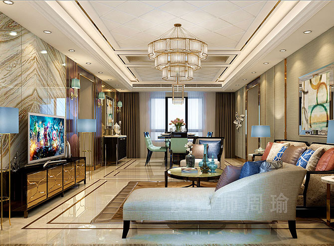 屄潮喷在线视频世纪江尚三室两厅168平装修设计效果欣赏
